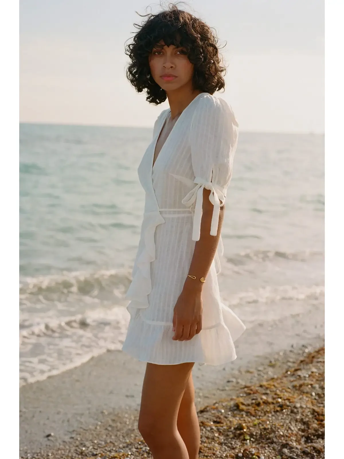 Catalina Mini Wrap Dress — photo 1